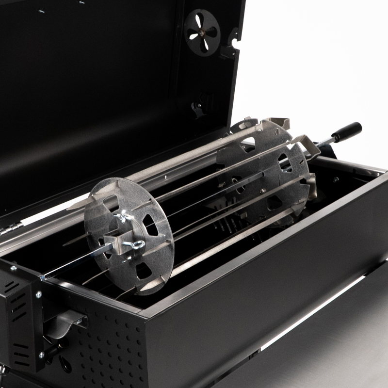 Otomatik şiş çevirme aparatı